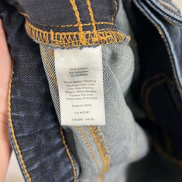 Talbots Bootcut jeans no size tag see measurements (10/12) - dark wash - Picture 8 of 9